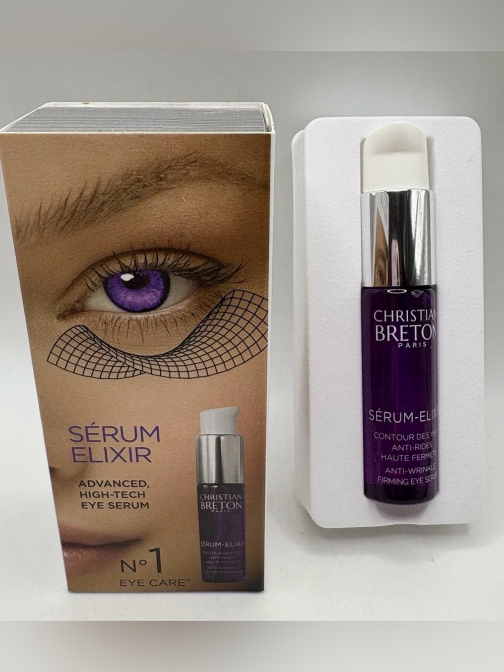 Christian Breton Serum Elixir Advanced High-tech N°1 Eye Care 0.45 oz New In Box